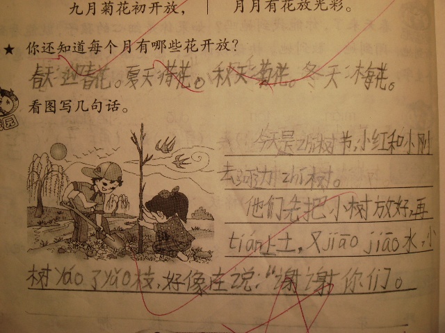 语文作业什么叫写话(打破常规！3步就搞定看图写话！)