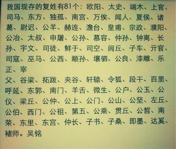 历史怎么掌握复姓知识(掌握复姓知识的技巧)